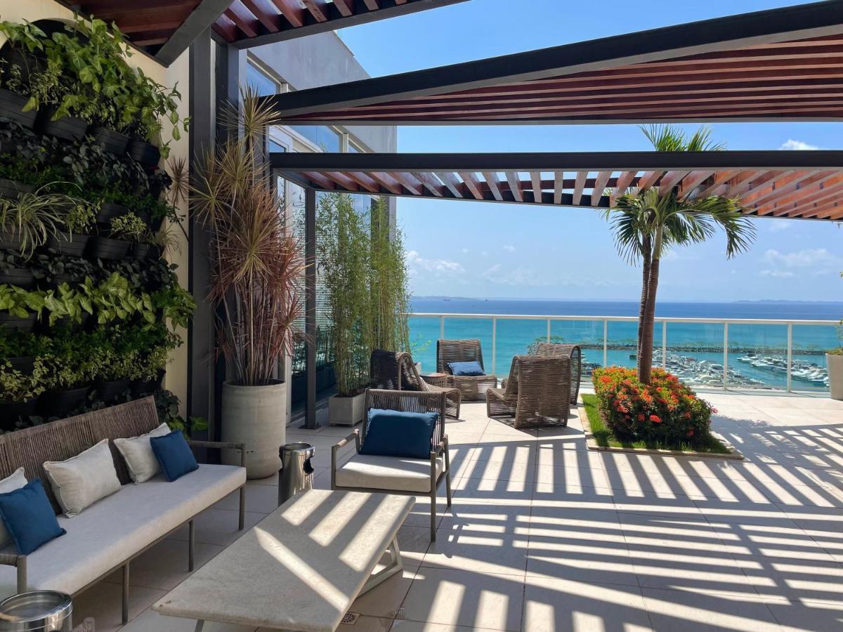 Cloc Marina Vista Mar P/ A Baia De Todos Os Santos Lejlighed Salvador Eksteriør billede