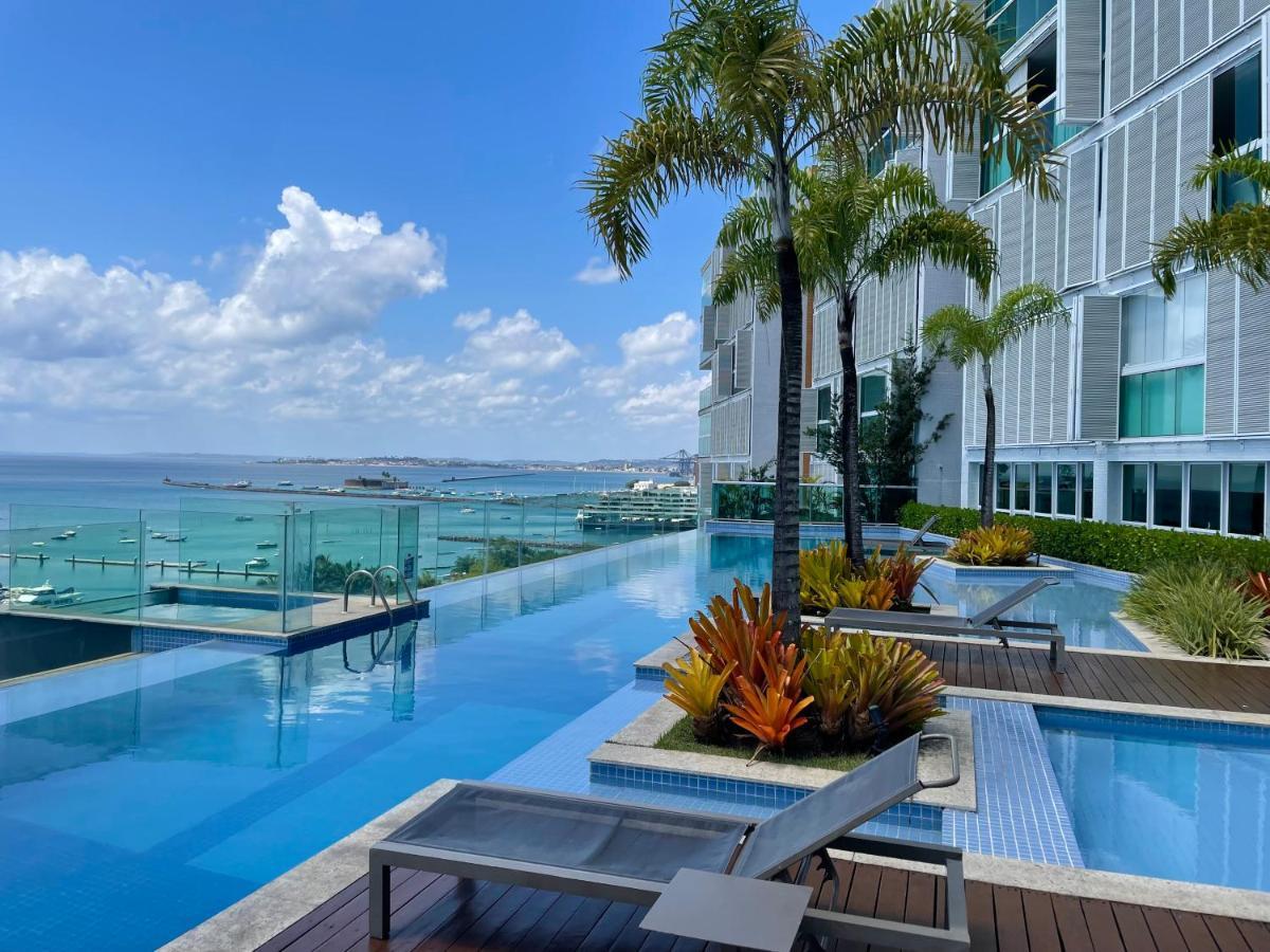 Cloc Marina Vista Mar P/ A Baia De Todos Os Santos Lejlighed Salvador Eksteriør billede