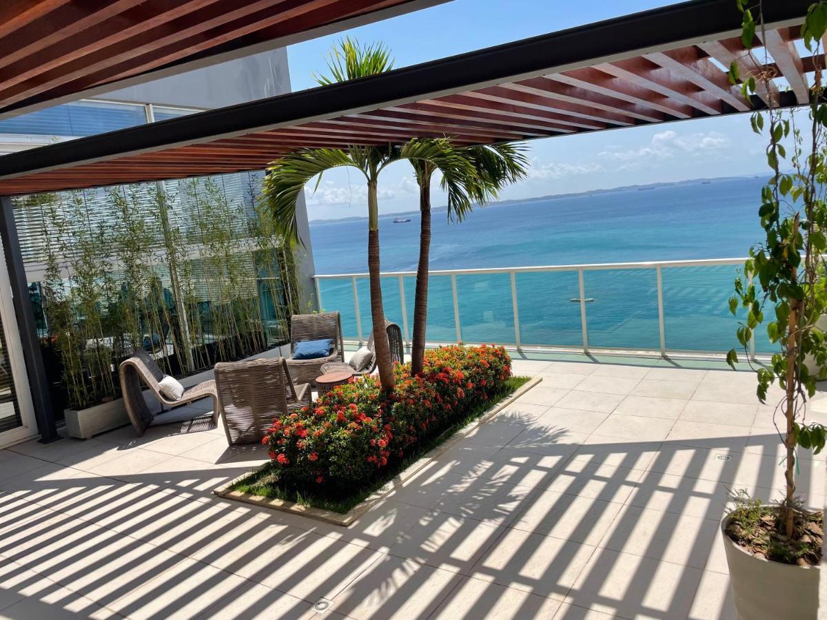 Cloc Marina Vista Mar P/ A Baia De Todos Os Santos Lejlighed Salvador Eksteriør billede